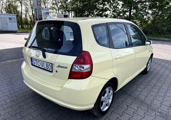 Honda Jazz cena 9500 przebieg: 272000, rok produkcji 2002 z Gdańsk małe 191